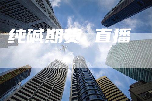 纯碱期货 直播