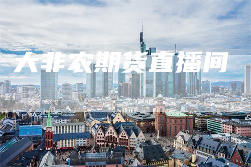 大非农期货直播间
