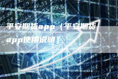 平安期货app（平安期货app使用说明）