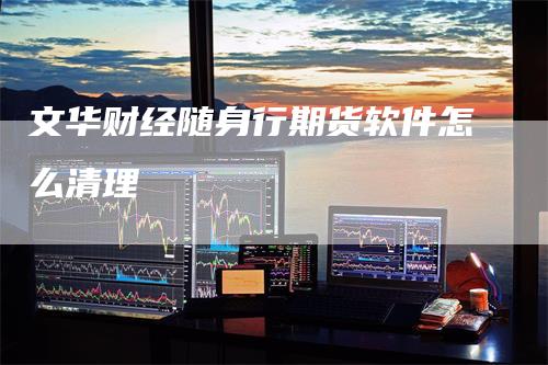 文华财经随身行期货软件怎么清理