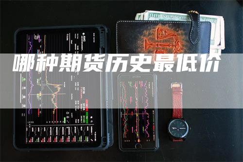 哪种期货历史最低价