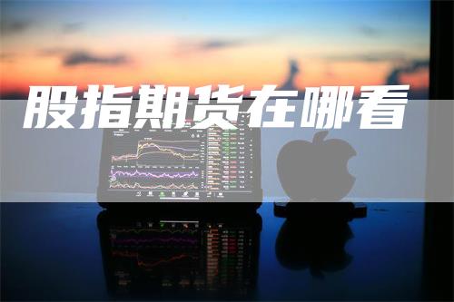 股指期货在哪看
