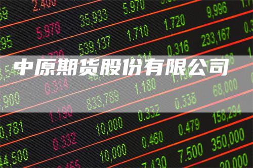 中原期货股份有限公司