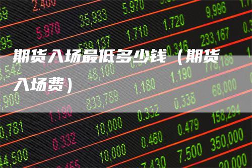 期货入场最低多少钱（期货入场费）