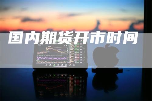 国内期货开市时间