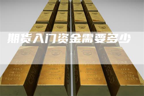 期货入门资金需要多少