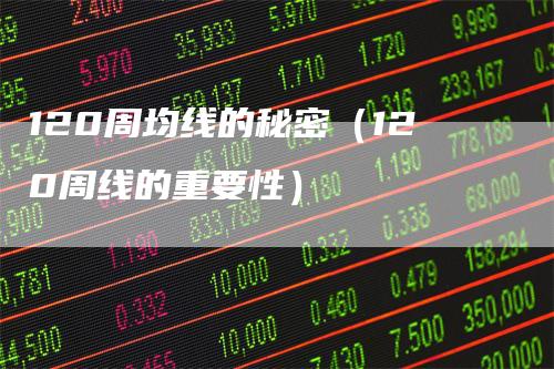 120周均线的秘密（120周线的重要性）