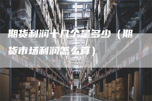 期货利润十几个是多少（期货市场利润怎么算）