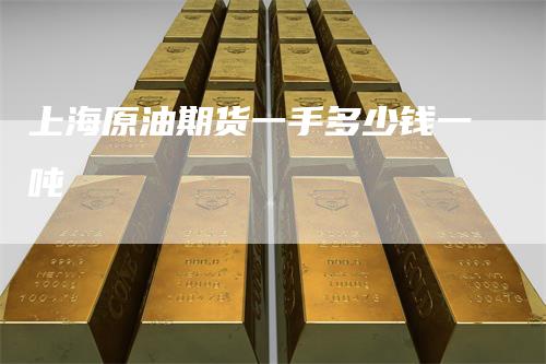 上海原油期货一手多少钱一吨