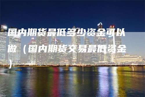 国内期货最低多少资金可以做（国内期货交易最低资金）