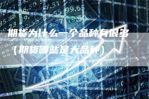 期货为什么一个品种有很多（期货哪些是大品种）