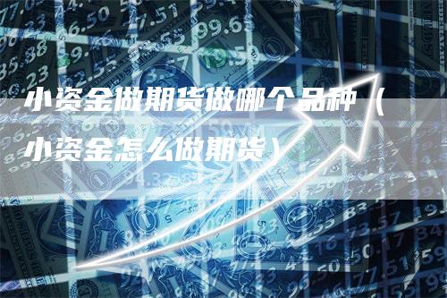 小资金做期货做哪个品种（小资金怎么做期货）