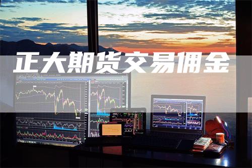 正大期货交易佣金