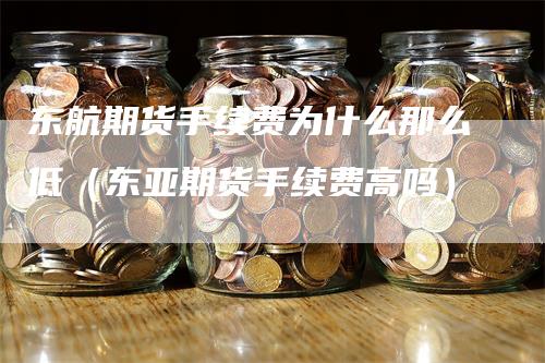 东航期货手续费为什么那么低（东亚期货手续费高吗）