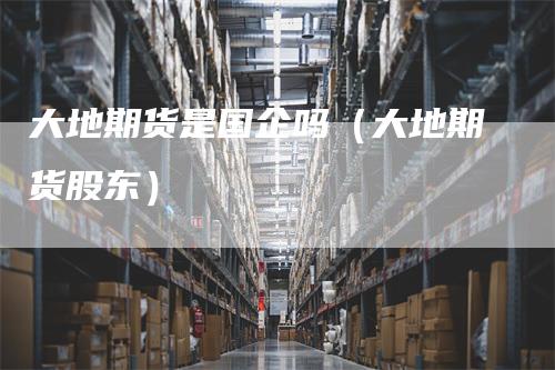 大地期货是国企吗（大地期货股东）