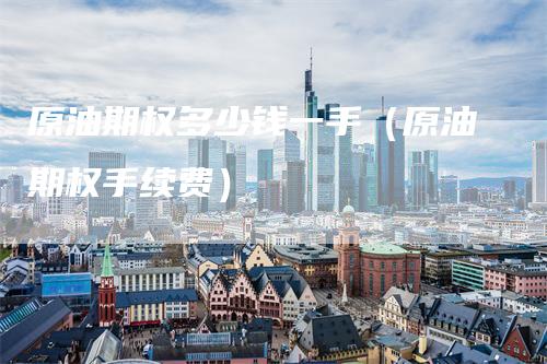 原油期权多少钱一手（原油期权手续费）