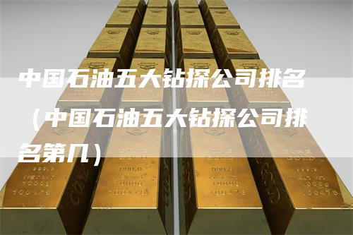 中国石油五大钻探公司排名（中国石油五大钻探公司排名第几）