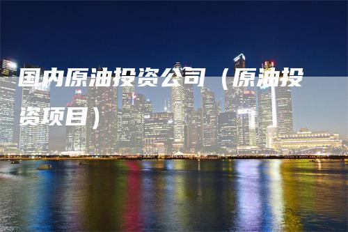 国内原油投资公司（原油投资项目）