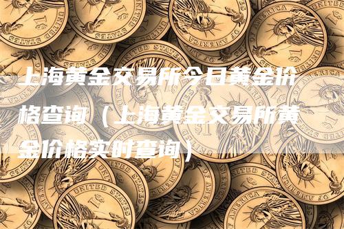 上海黄金交易所今日黄金价格查询（上海黄金交易所黄金价格实时查询）