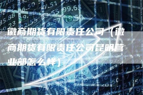 徽商期货有限责任公司（徽商期货有限责任公司昆明营业部怎么样）