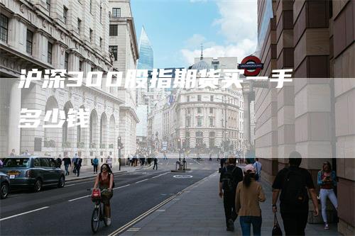 沪深300股指期货买一手多少钱