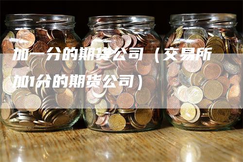 加一分的期货公司（交易所加1分的期货公司）