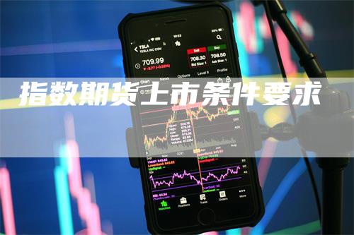 指数期货上市条件要求