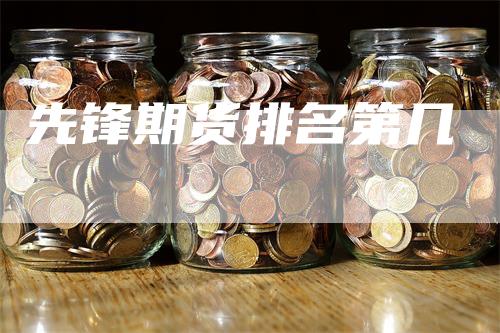 先锋期货排名第几