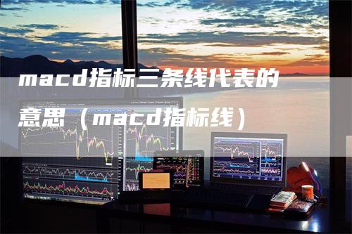 macd指标三条线代表的意思（macd指标线）