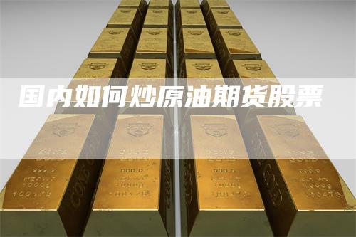 国内如何炒原油期货股票