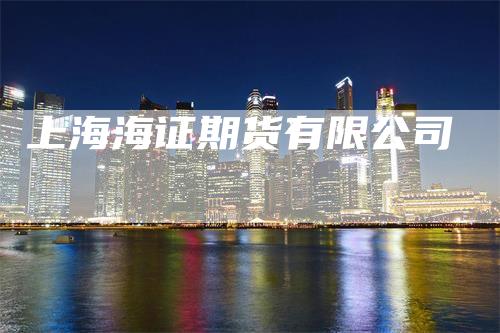 上海海证期货有限公司
