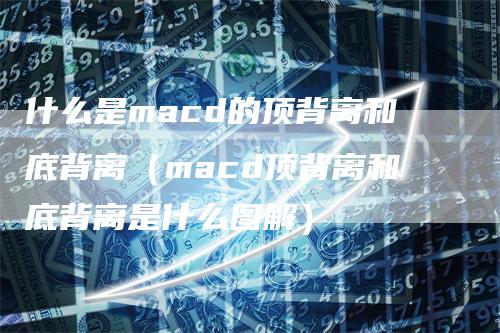 什么是macd的顶背离和底背离（macd顶背离和底背离是什么图解）