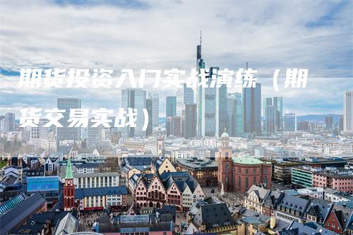 期货投资入门实战演练（期货交易实战）